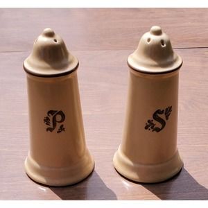 Pfaltzgraff Village Salt & Pepper Shakers Made In USA